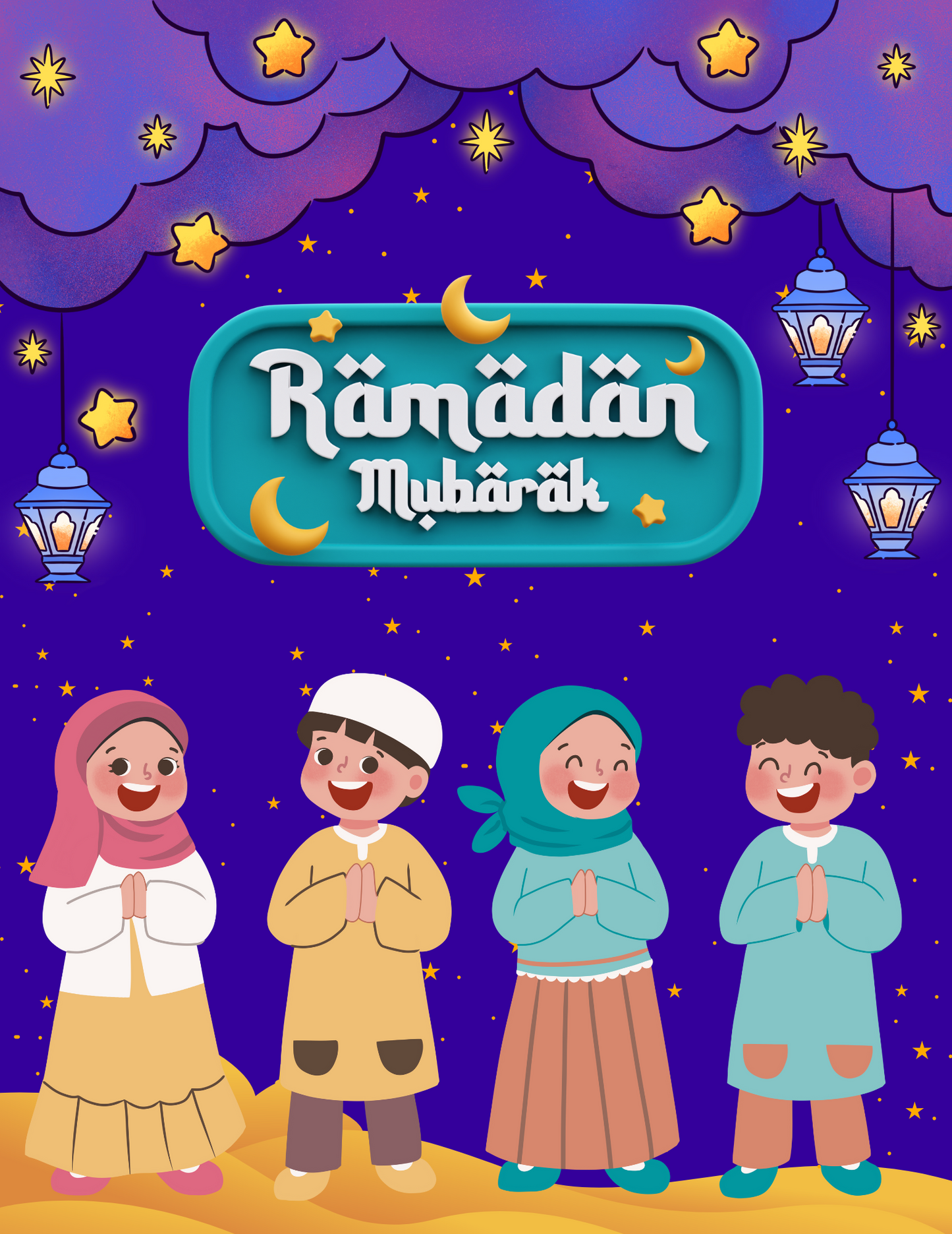 Ramadan Coloring and Activity Book